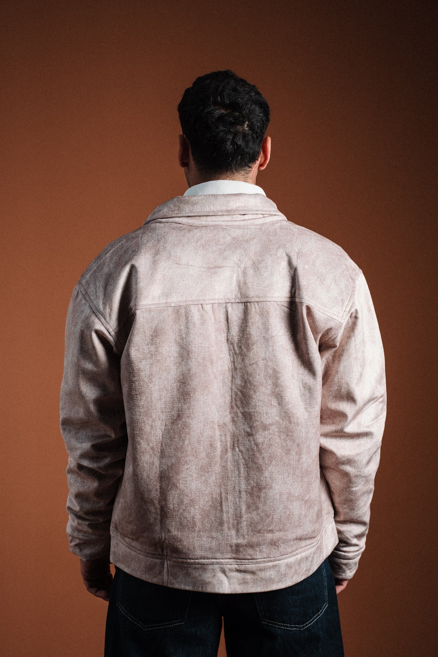 Beige Suede Jacket